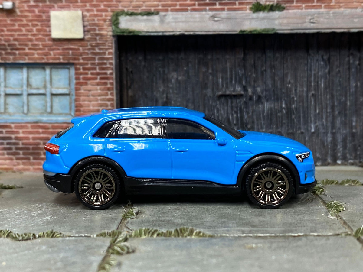 Matchbox Audi E-Tron in Blue, loose diecast car
