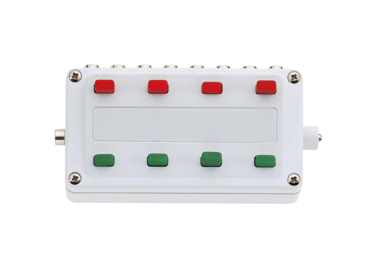 Märklin 72720 control box with four red and four green accessory buttons
