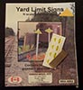 Osborn Model Kits N Scale Yard Limit Signs 4-Pack – 3053