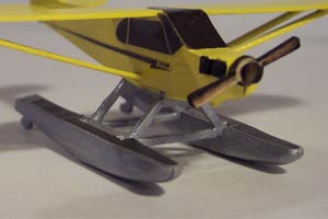 Osborn Model Kits N Scale Piper Cub Float Kit