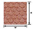 Plastruct 91643 PS-128L Scalloped Edge Tile Roofing Sheet