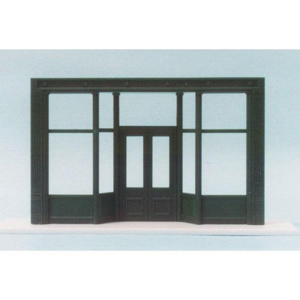 Smalltown USA HO scale 20-foot storefront with recessed entry