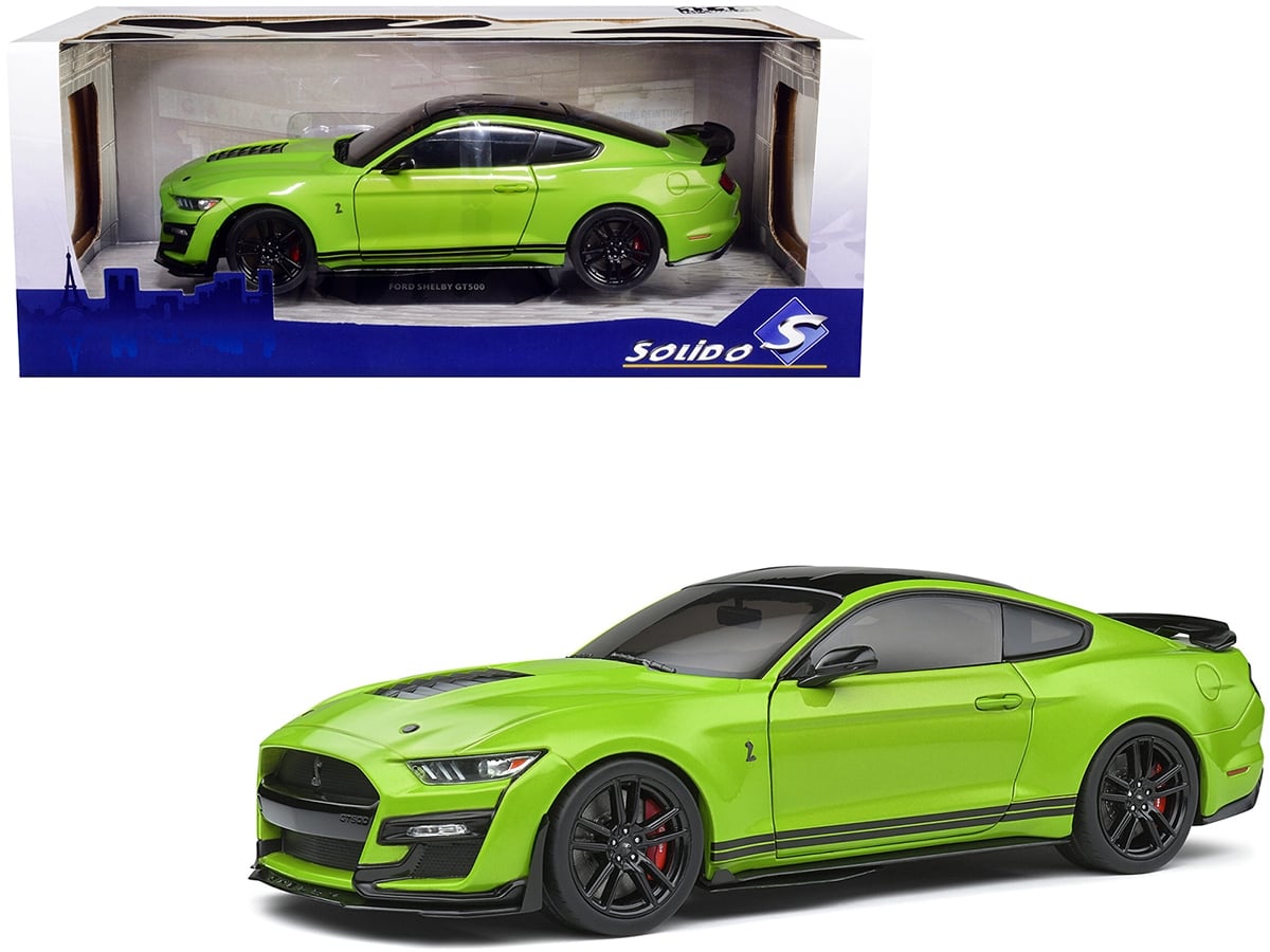 2020 Shelby GT500 Grabber Lime/Black – Solido 1:18