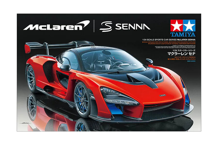 Tamiya 1/24 McLaren Senna Plastic Model Kit – 24355