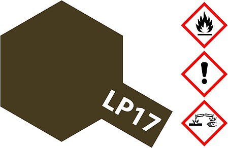 Pintura Tamiya LP-17 Linoleum Deck Brown lacquer de 10 ml
