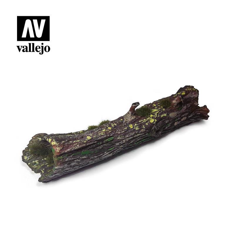 Vallejo SC307 1/35 large fallen trunk resin scenery