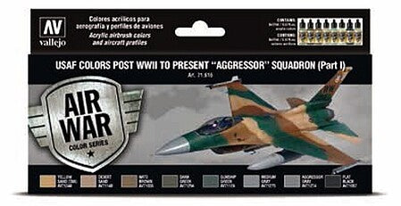 Vallejo Model Air USAF Pre-WWII Paint Set – 71.616