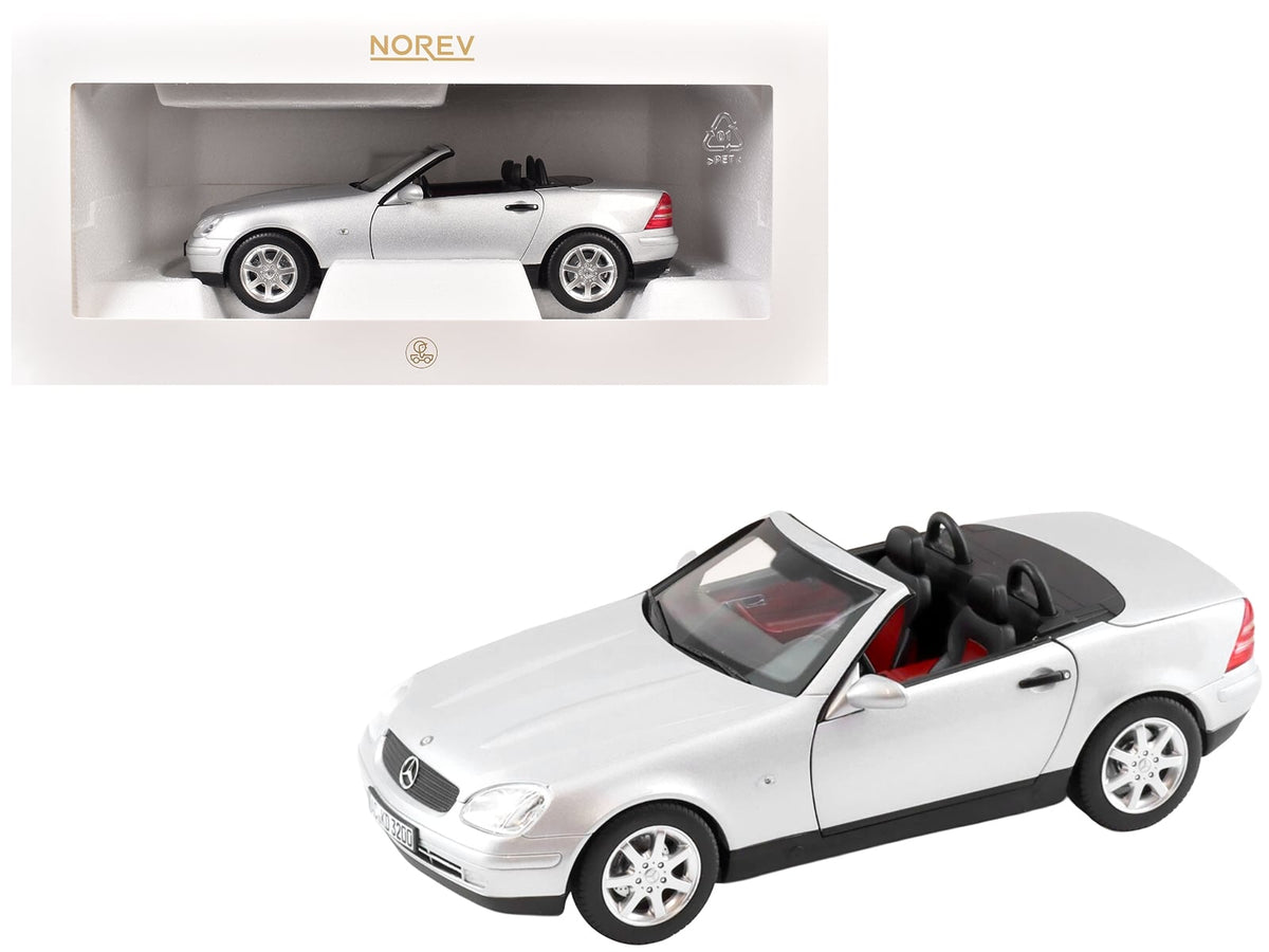 Norev 183020 1996 Mercedes-Benz SLK in Brilliant Silver metallic, 1:18