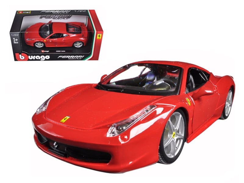 Representative product image for Bburago Ferrari 458 and 488: Italia, Challenge or Pista?