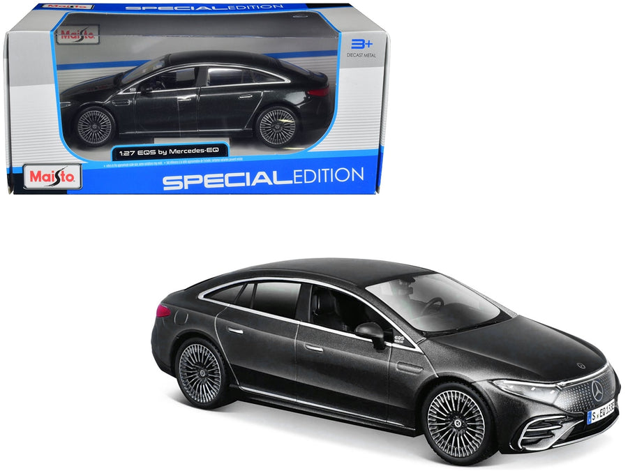 Maisto Mercedes-Benz EQS 1:27 model, one non-Hot-Wheels option in the store catalog