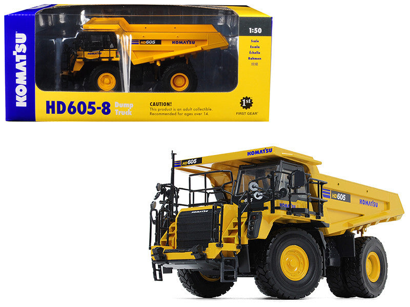 Representative current product image for First Gear Komatsu HD605-8 vs. 830E-AC: Choosing a Haul-Truck Model