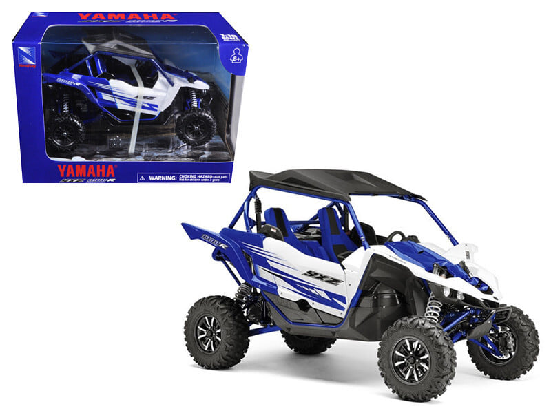 New Ray Yamaha YXZ1000R triple-cylinder buggy blue 1:18 57813A, product image 1