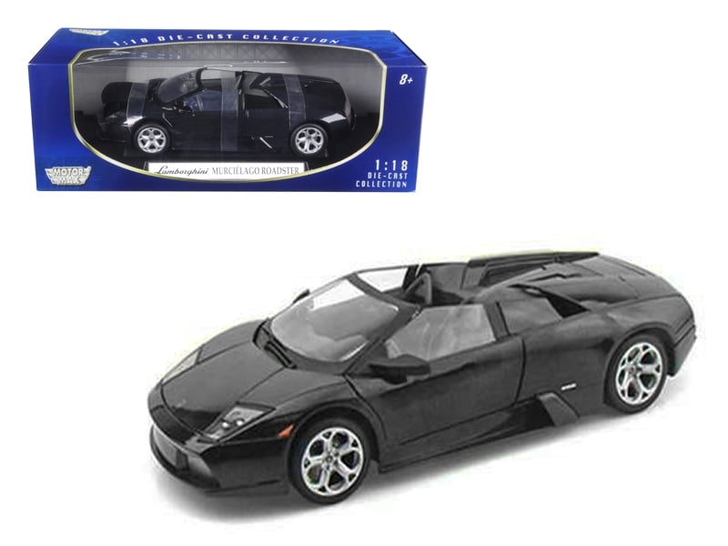 Motormax Lamborghini Murcielago Roadster black 1:18 73169BK, product image 1