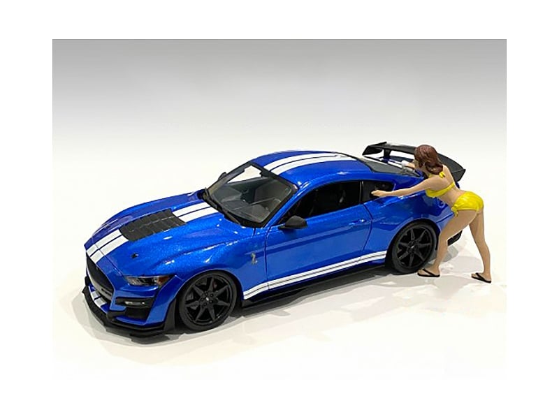 American Diorama Stephanie Bikini Car Wash Girl figure 1:18 76266, product image 1