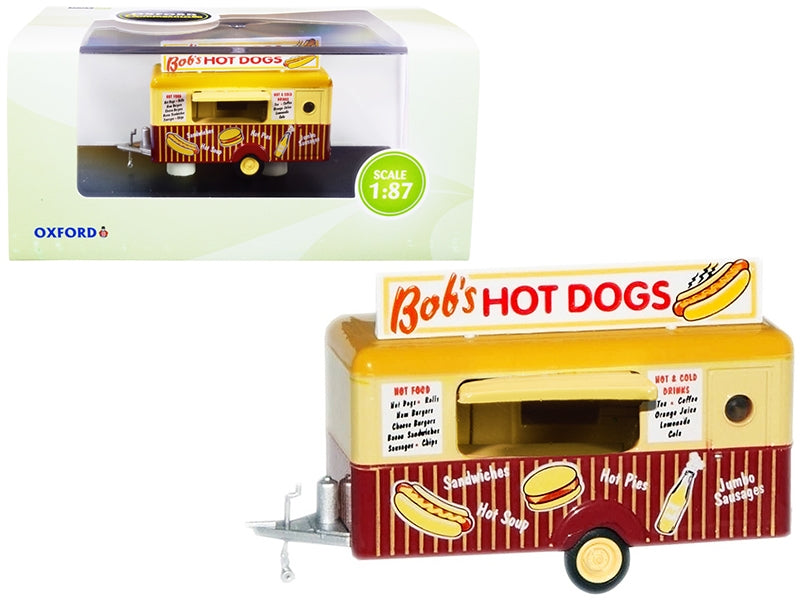 Oxford Bob's Hot Dogs mobile food trailer, item 87TR001
