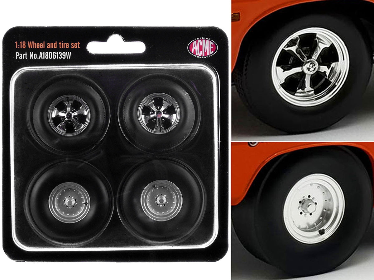 ACME Centerline and Keystone four-piece 1:18 wheel-and-tire accessory set
