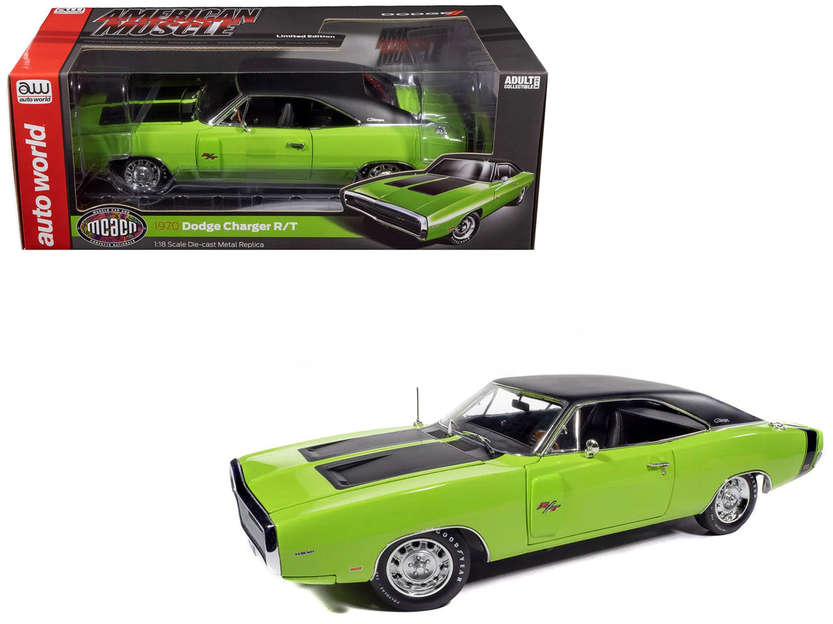 1970 Dodge Charger R/T MCACN Sublime Green – Auto World 1:18