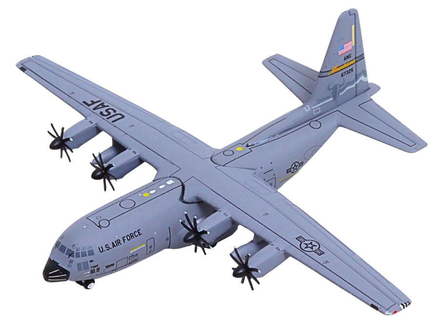 Representative current product image for GeminiJets Montana C-130H3: 1:400 vs. 1:200 and Opening Cargo Door
