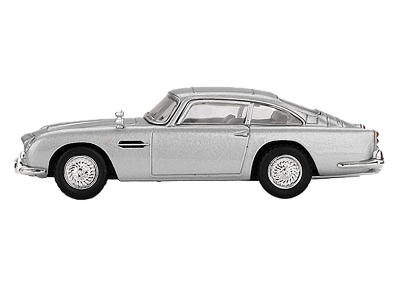 MINI GT Aston Martin DB5 Thunderball 007 edition in Birch Silver Metallic, MGT00901-007E