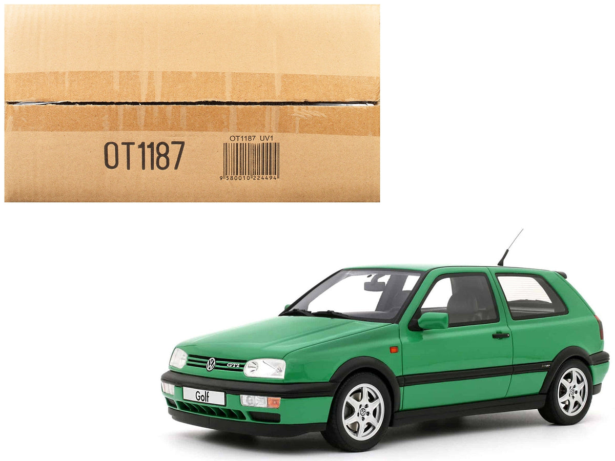 1995 Volkswagen Golf III GTI Salsa Green 1/18 Model Car by Otto Mobile