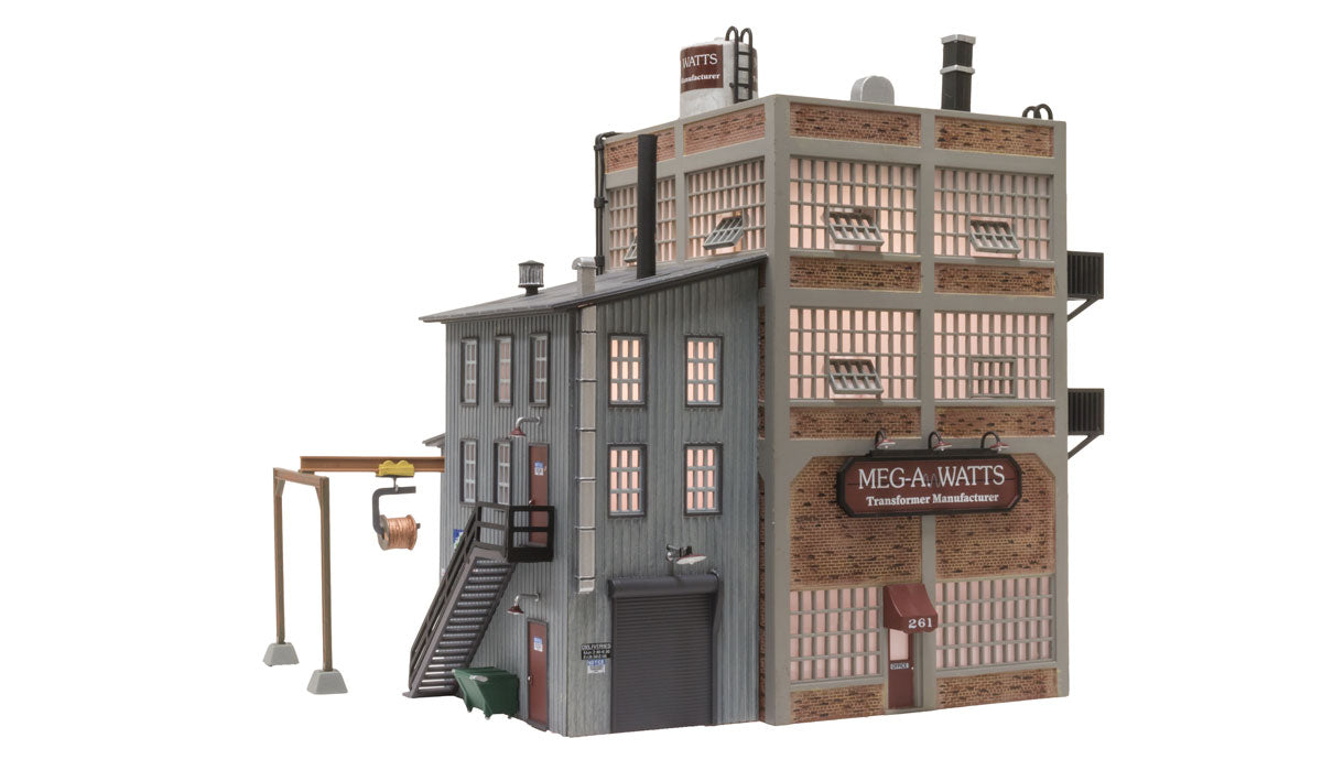 Woodland Scenics BR5037 HO scale Meg A. Watts Transformers front view