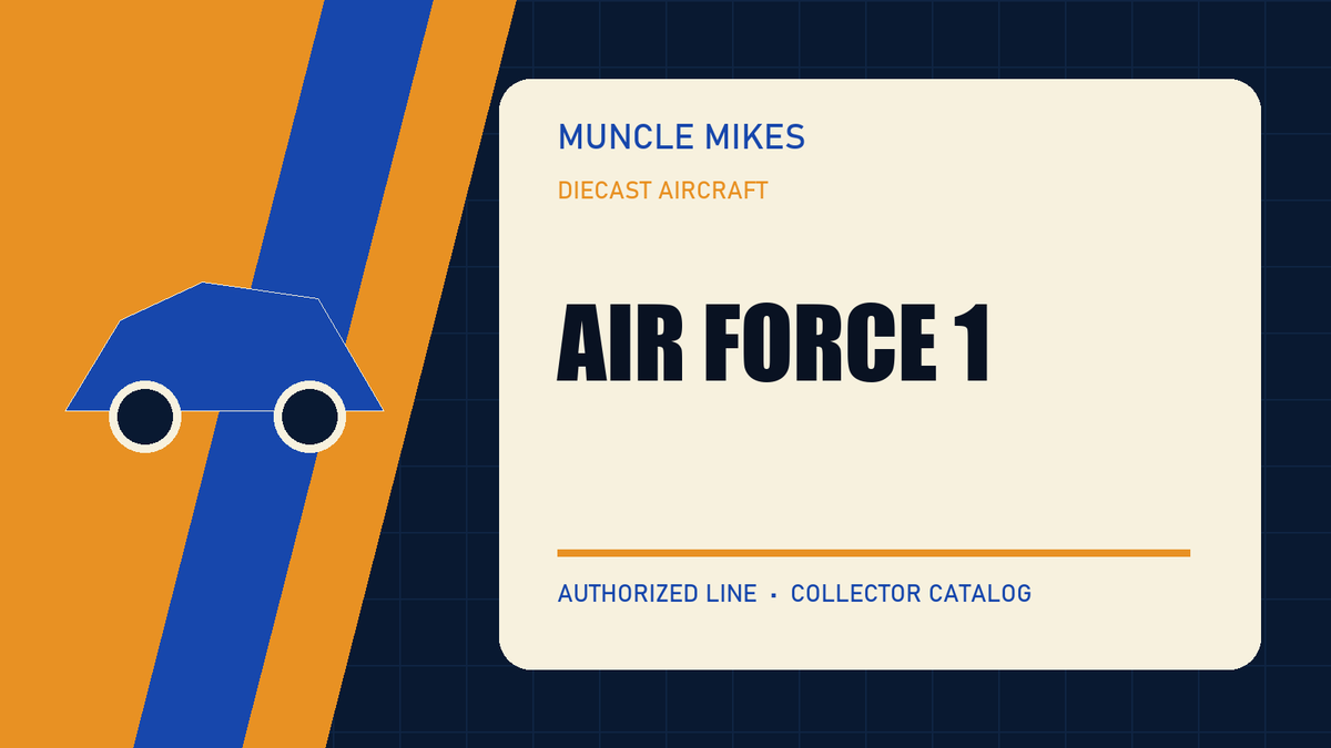Air Force 1 Diecast Aircraft collection