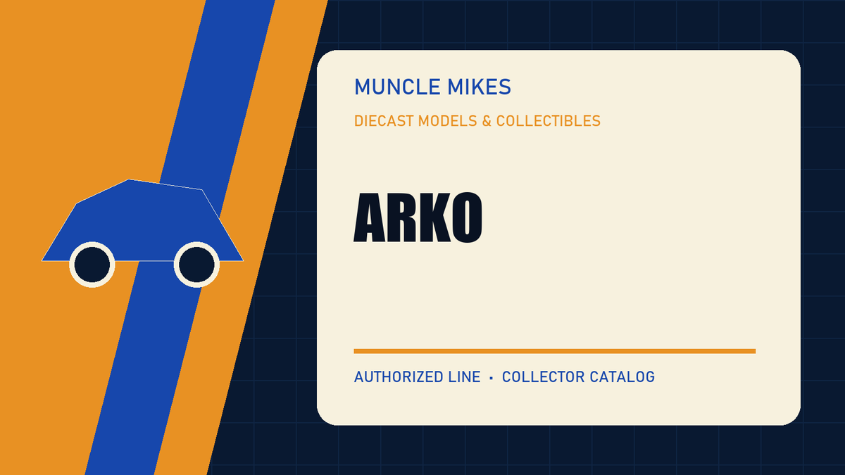 Arko Diecast Models & Collectibles collection