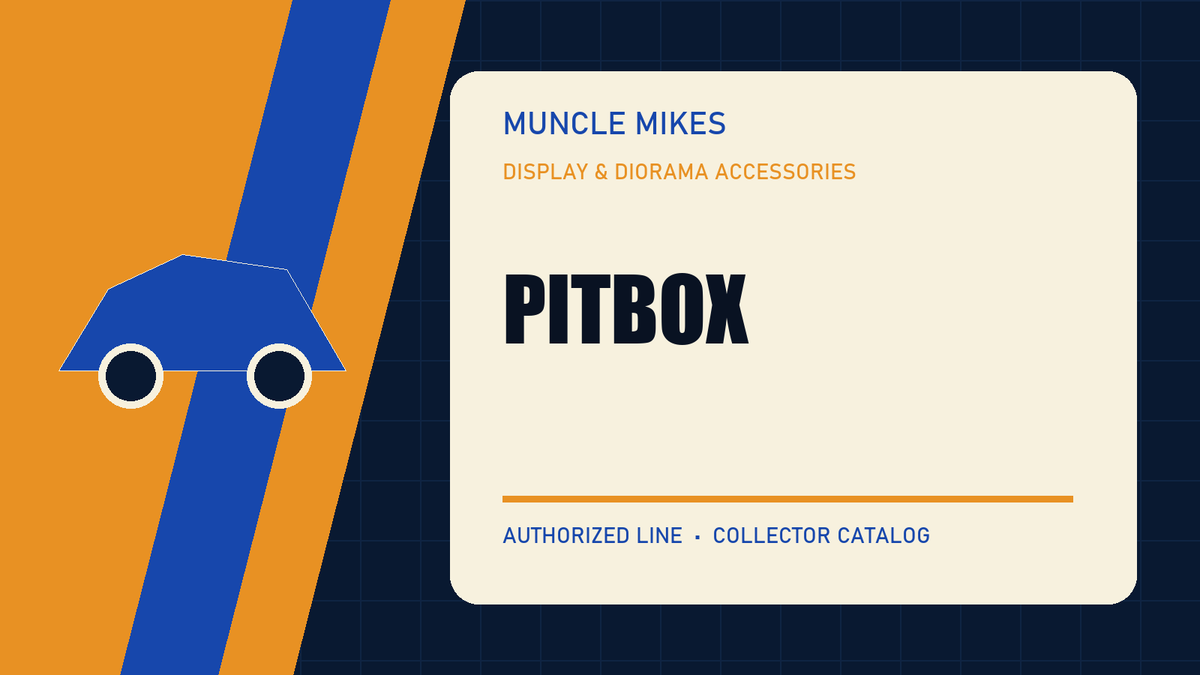 Pitbox Display & Diorama Accessories collection