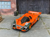 Custom Hot Wheels - Mazda 787B - Orange - Orange and Green Mag Wheels - Rubber Tires