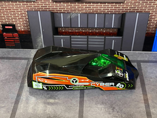 Loose Hot Wheels - Shadow Jet II - Green and Red