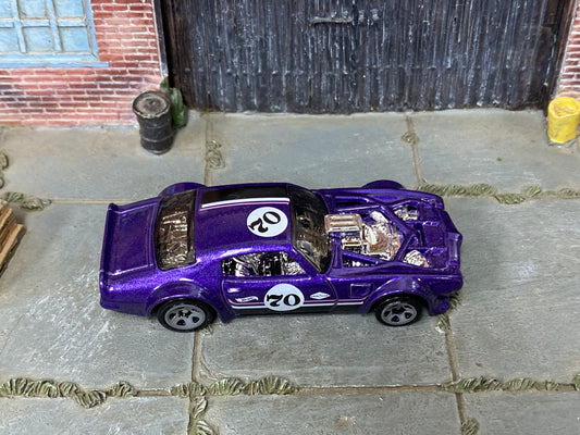 Loose Hot Wheels - 1970 Pontiac Firebird - Purple