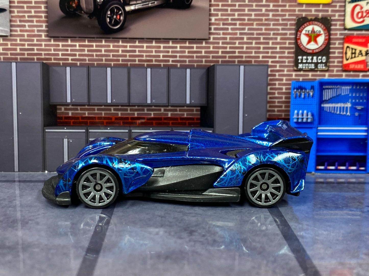 Loose Hot Wheels - McLaren Solus GT - Blue