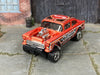 Custom Hot Wheels - 1955 Chevy Gasser - Orange - Chrome Mag Wheels - Rubber Tires