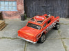 Custom Hot Wheels - 1955 Chevy Gasser - Orange - Chrome Mag Wheels - Rubber Tires