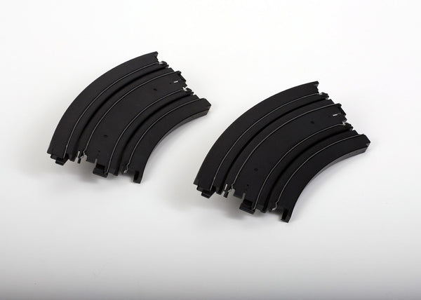AFX 9-Inch 1/8 Radius Curve HO Slot Car Track – Pair — official AFX product view 1