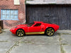 Loose Hot Wheels - 1971 Lamborghini Miura SV - Red and Gold