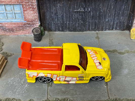 Loose Hot Wheels - Super Tuned Race Truck - Yellow
