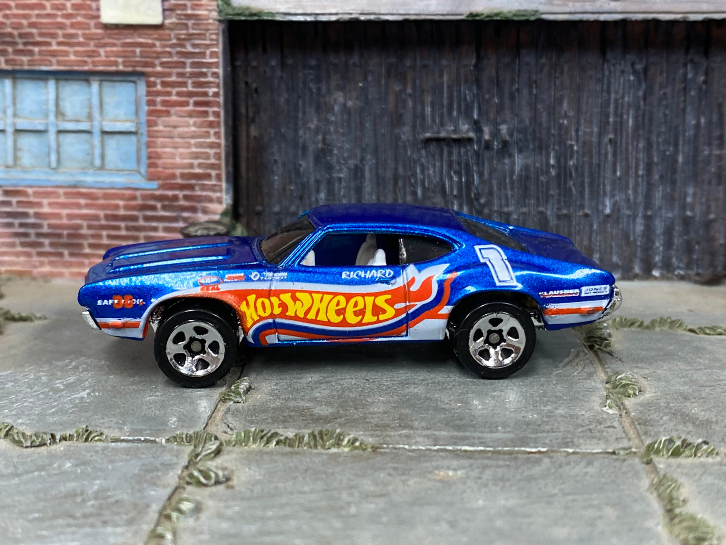 Loose Hot Wheels - Warner - Blue Hot Wheels