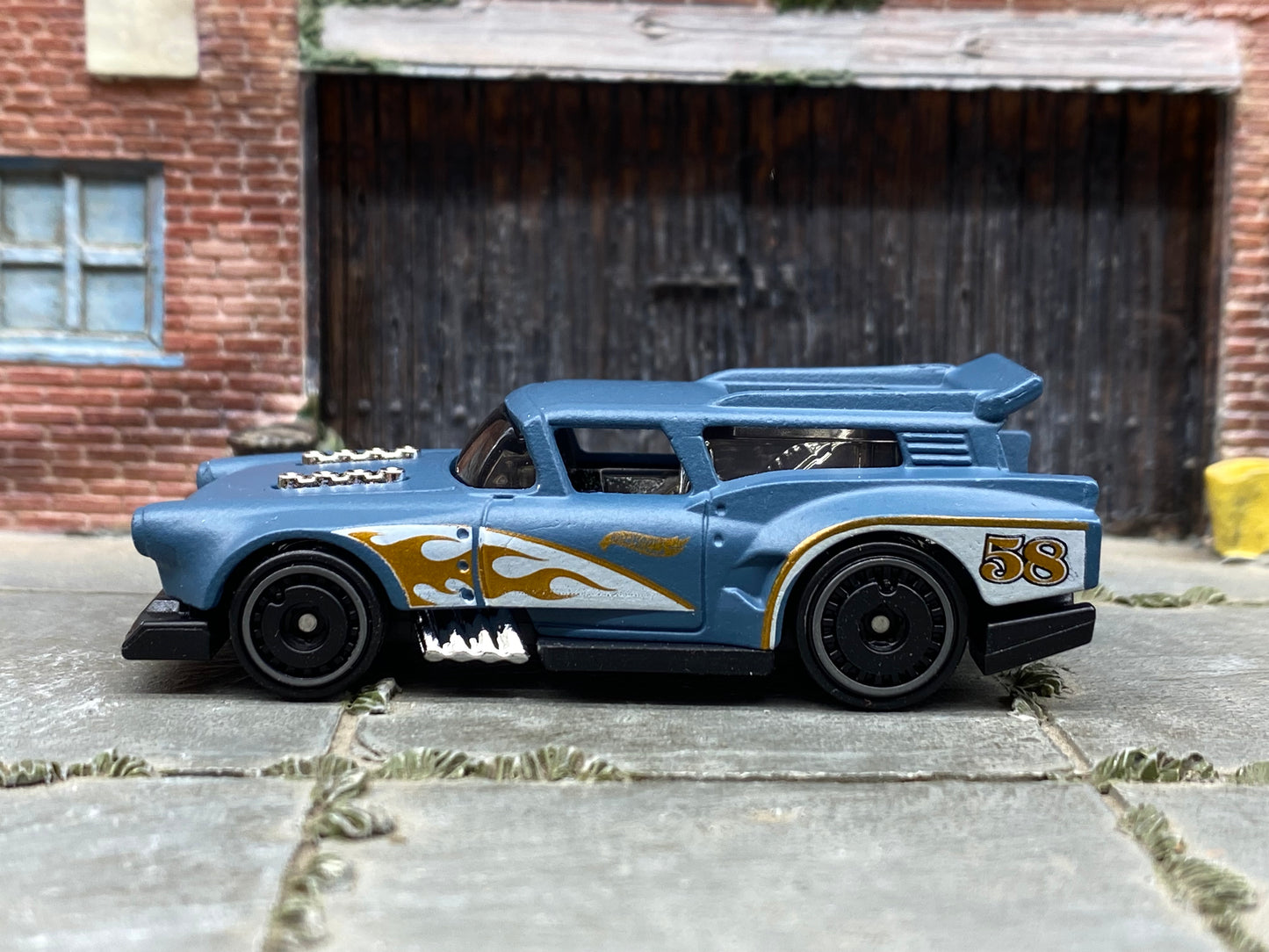 Loose Hot Wheels - Gone Mad - Gray Blue 58