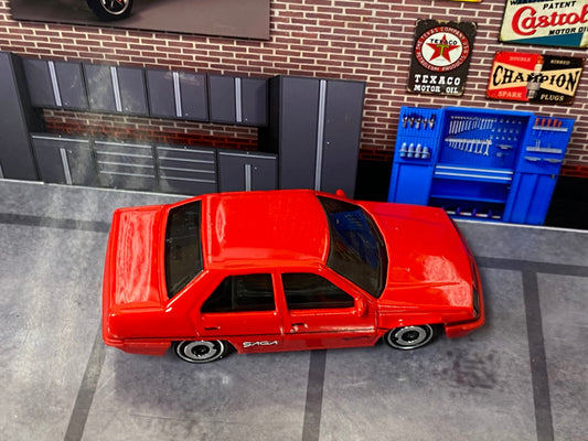 Loose Hot Wheels - Proton Saga - Red