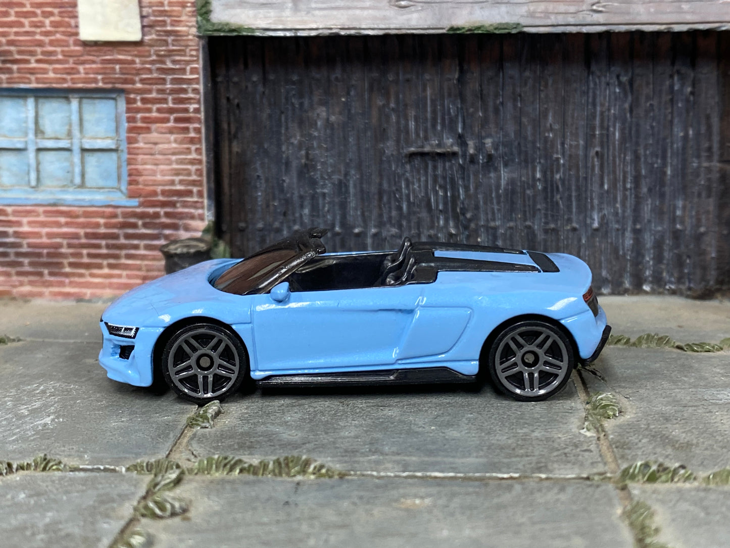 Loose Hot Wheels - 2019 Audi R8 Spyder - Light Blue
