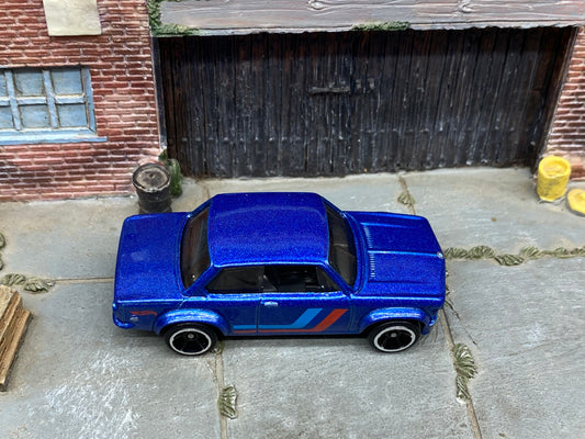 Loose Hot Wheels - BMW 2002 - Blue