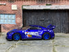 Custom Hot Wheels - LB Silhouette Works GT Nissan 35GT-RR - Blue Hot Wheels - Blue Mag Wheels - Rubber Tires