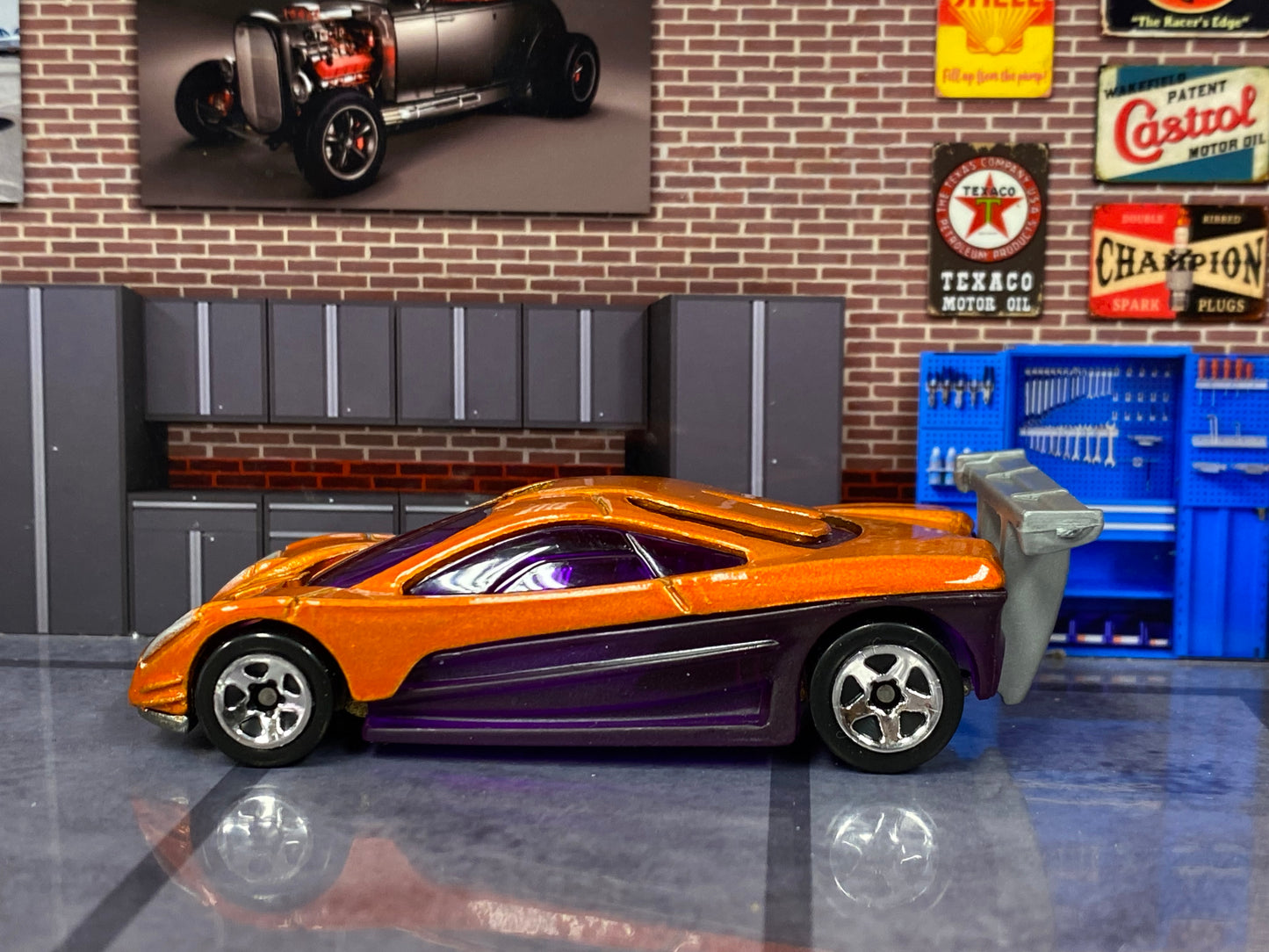 Loose Hot Wheels - HW Prototype 12 - Orange and Purple
