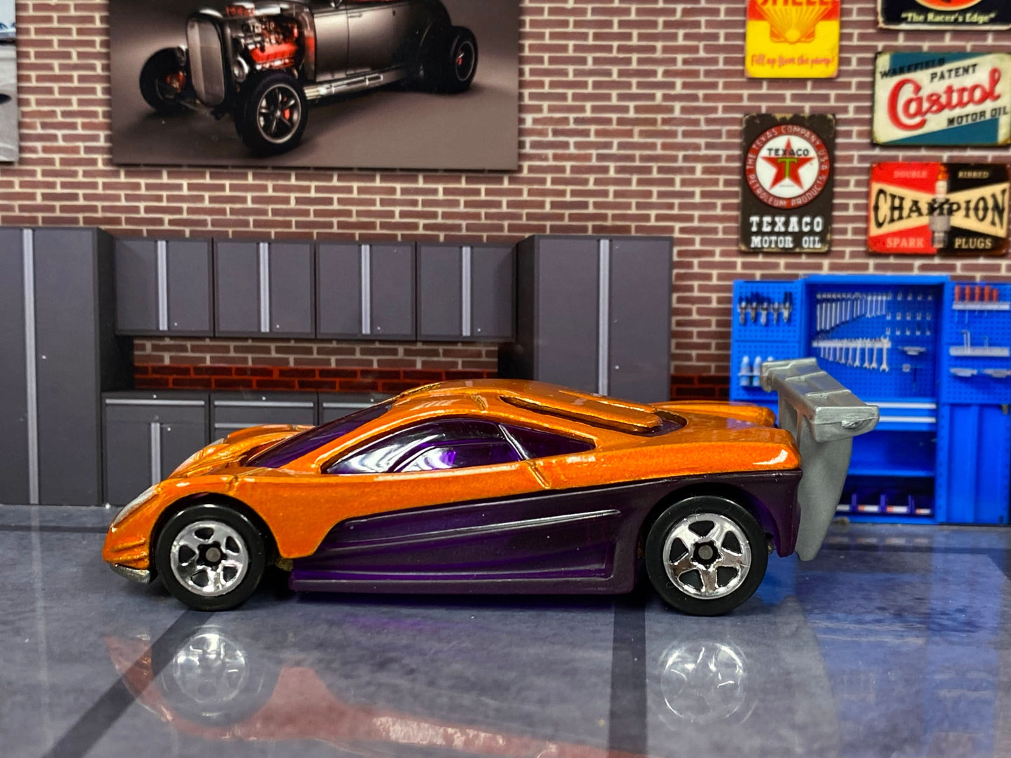 Loose Hot Wheels - HW Prototype 12 - Orange and Purple