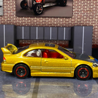 Loose Hot Wheels - Honda Civic SI - Gold and Black