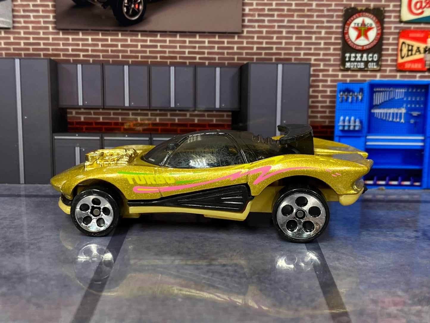 Loose Hot Wheels - Flashfire - Gold and Purple