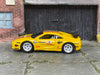 Custom Hot Wheels - Ferrari F355 Challenge - Yellow - White Mag Wheels - Rubber Tires
