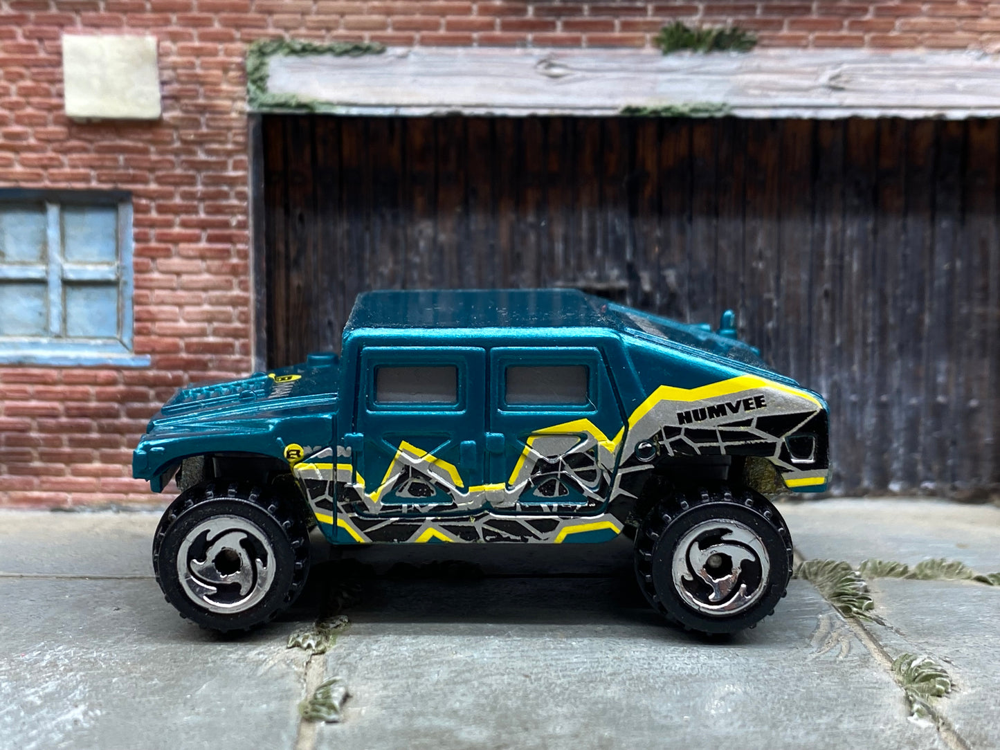 Loose Hot Wheels - Humvee - Teal