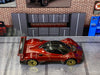 Loose Hot Wheels - Pagani Zonda R - Dark Red and Black